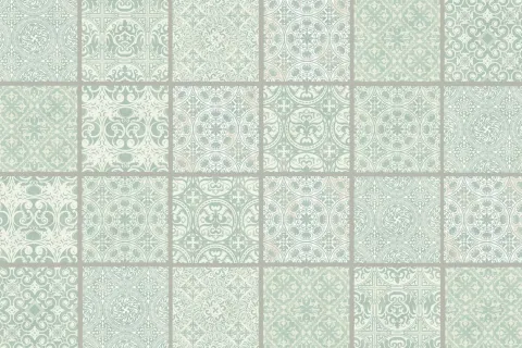 Küchen Spritzschutz | Küchenrückwand | Alu-DiBond | Fliesenschutz für den Herd und Spüle | Küche | Küchenfliesen | Fliesenspiegel | Rückwand, Größe: 60 x 40 x 0.3 cm Küchenrückwand und Spritzschutz Mosaik Türkis