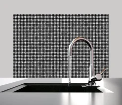 Küchen Spritzschutz | Küchenrückwand | Alu-DiBond | Fliesenschutz für den Herd und Spüle | Küche | Küchenfliesen | Fliesenspiegel | Rückwand, Größe: 60 x 40 x 0.3 cm Küchenrückwand und Spritzschutz