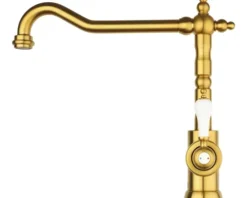 KEO Küchenarmatur DOUR gold gebürstet