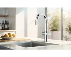 KEO Küchenarmatur für Sprudel SØDA chrom ohne Systembox und Filter