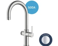 KEO Küchenarmatur für Sprudel SØDA chrom ohne Systembox und Filter