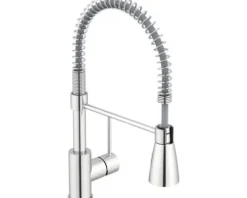 KEO Küchenarmatur Niederdruckarmatur mit Brause flexibel ILMA chrom