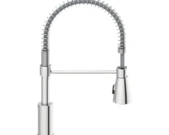 KEO Küchenarmatur Niederdruckarmatur mit Brause flexibel ILMA chrom