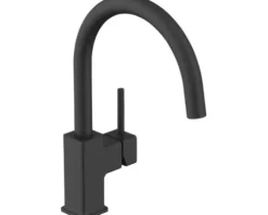KEO Küchenarmatur TUBIG CoolStart AntiFingerprint schwarz matt