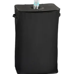 KESPER Flaschenbox 41 x 33 x 72 cm Polyester schwarz Pfandflaschen Aufbewahrung