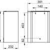 Keuco Abfallsammler Plan Wandmodell Chrom-finish