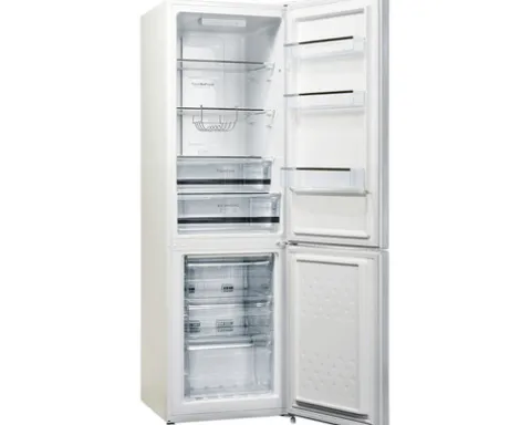 Kühlgefrierkombination Amica KGCN 387 110 W BxHxT 54 x 170 x 57.6 cm Kühlteil 161 l Gefrierteil 70 l