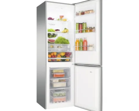 Kühlgefrierkombination Amica KGC 15494 E BxHxT 54.5 x 180 x 59 cm Kühlteil 180 l Gefrierteil 70 l