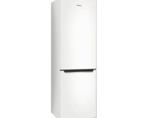 Kühlgefrierkombination Amica KGCL 387 150 W BxHxT 54 x 176 x 55 cm Kühlteil 187 l Gefrierteil 75 l
