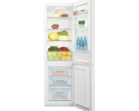 Kühlgefrierkombination Amica KGCL 387 150 W BxHxT 54 x 176 x 55 cm Kühlteil 187 l Gefrierteil 75 l