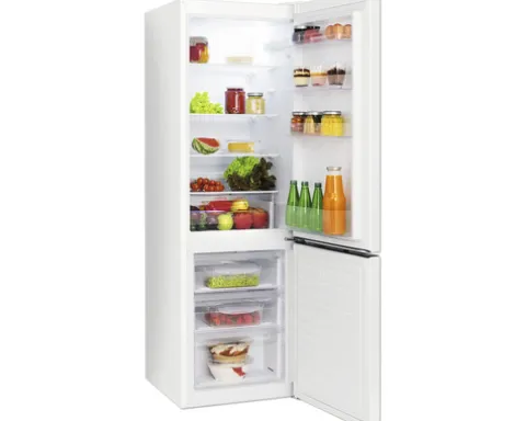 Kühlgefrierkombination Amica KGCL 387 115 W BxHxT 54 x 170 x 59.5 cm Kühlteil 183 l Gefrierteil 84 l