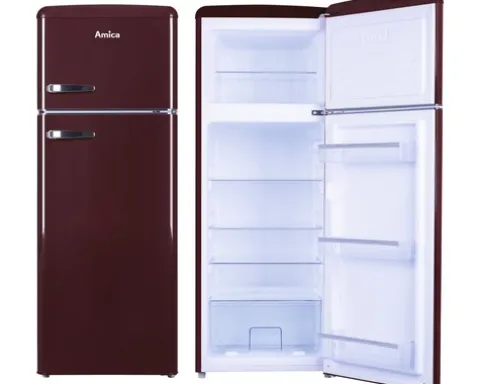 Kühlgefrierkombination Amica KGC 15631 R BxHxT 55 x 144 x 61.5 cm Kühlteil 162 l Gefrierteil 44 l