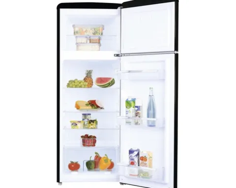 Kühlgefrierkombination Amica KGC 15634 S BxHxT 55 x 144 x 61.5 cm Kühlteil 162 l Gefrierteil 44 l