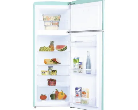 Kühlgefrierkombination Amica KGC 15632 T BxHxT 55 x 144 x 61.5 cm Kühlteil 162 l Gefrierteil 44 l