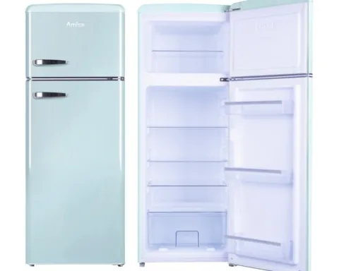 Kühlgefrierkombination Amica KGC 15632 T BxHxT 55 x 144 x 61.5 cm Kühlteil 162 l Gefrierteil 44 l