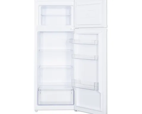 Kühlgefrierkombination PKM GK212 W BxHxT 54,50 cm x 143 cm x 55,50 cm cm Kühlteil 169 l Gefrierteil 37 l