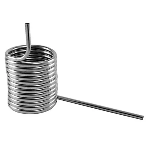 Kühlschlange, Kühlspirale, Beruhigungsschlange, CNS, d14 cm, gedreht, rechts-gedreht