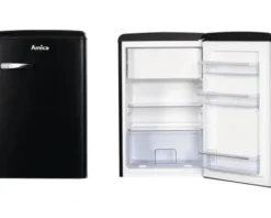 Kühlschrank mit Gefrierfach Amica KS 15167 MS BxHxT 55 x 87.5 x 61.5 cm Kühlteil 95 l Gefrierteil 13 l