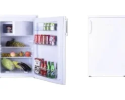 Kühlschrank mit Gefrierfach Amica KS 361 100 W BxHxT 57 x 88.5 x 60 cm Kühlteil 95 l Gefrierteil 13 l