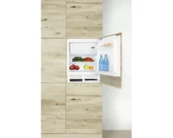 Kühlschrank mit Gefrierfach Amica UKSX 361 901 BxHxT 60 x 82 x 60 cm