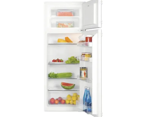 Kühlschrank mit Gefrierfach Amica EDTS 374 901 BxHxT 56 x 144 x 55 cm Kühlteil 135 l Gefrierteil 35 l