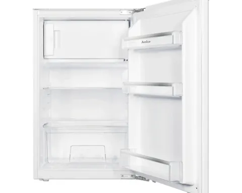 Kühlschrank mit Gefrierfach Amica EKSX 361 905 BxHxT 56,2 x 88 x 55 cm Kühlteil 100 l Gefrierteil 16 l