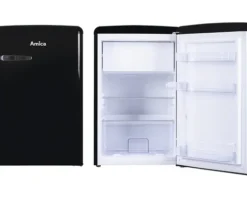 Kühlschrank mit Gefrierfach Amica KS 15614 S BxHxT 55 x 86 x 61.5 cm Kühlteil 95 l Gefrierteil 13 l