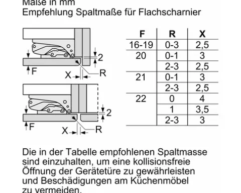 Kühlschrank mit Gefrierfach Bosch KIL82ADD0 BxHxT 55 x 177,2 x 54,8 cm Kühlteil 246 l Gefrierteil 34 l