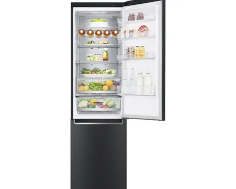Kühlschrank mit Gefrierfach LG GBB92MCAXP BxHxT 59,5x203x68,2 cm Gesamt Nutzinhalt 384 l