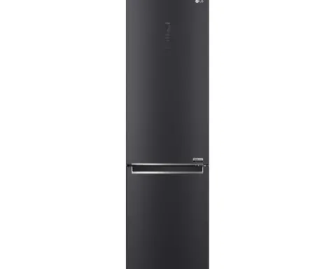 Kühlschrank mit Gefrierfach LG GBB92MCAXP BxHxT 59,5x203x68,2 cm Gesamt Nutzinhalt 384 l