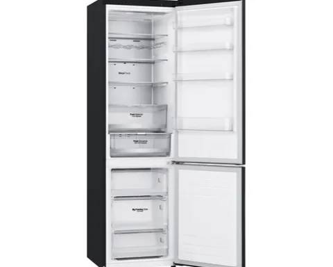 Kühlschrank mit Gefrierfach LG GBB92MCAXP BxHxT 59,5x203x68,2 cm Gesamt Nutzinhalt 384 l