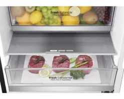 Kühlschrank mit Gefrierfach LG GBB92MCAXP BxHxT 59,5x203x68,2 cm Gesamt Nutzinhalt 384 l