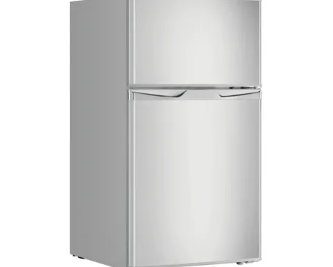 Kühlschrank mit Gefrierfach PKM GK88 EIX BxHxT 45,3 x 85,1 x 49,2 mm Kühlteil 59 l Gefrierteil 25 l