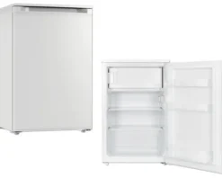 Kühlschrank mit Gefrierfach PKM KS115EW BxHxT 54,6 x 84,7 x 55,6 cm Kühlteil 101 l Gefrierteil 14 l