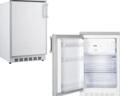 Kühlschrank mit Gefrierfach PKM KS82.3EUB BxHxT 50 x 82,1 x 54,5 cm Kühlteil 68 l Gefrierteil 15 l
