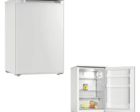 Kühlschrank PKM KS165EW BxHxT 54,6 x 84,7 x 55,6 cm Kühlteil 128 l