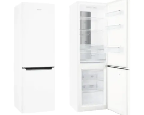 Kühl- und Gefrierkombination Amica KGCN 388 140 W BxHxT 54 x 181 x 57,6 cm Kühlteil 170 l Gefrierteil 80 l