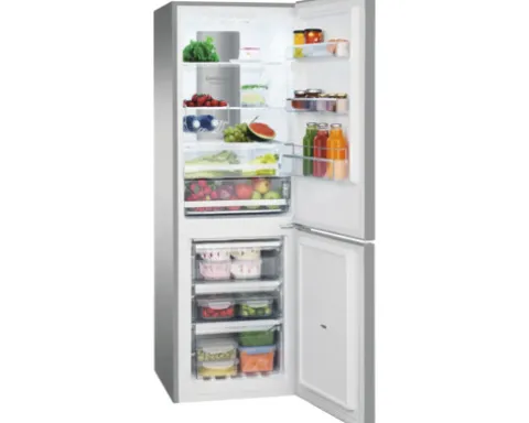 Kühl- und Gefrierkombination Amica Kühlschrank BxHxT 540 x 1710 x 576 mm Kühlteil 161 l Gefrierteil 70 l