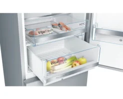 Kühl- und Gefrierkombination Bosch KGE36ALCA BxHxT 60 x 186 x 65 cm Kühlteil 214 l Gefrierteil 94 l