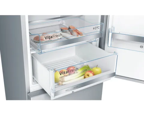 Kühl- und Gefrierkombination Bosch KGE36ALCA BxHxT 60 x 186 x 65 cm Kühlteil 214 l Gefrierteil 94 l