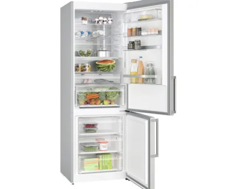 Kühl- und Gefrierkombination Bosch BxHxT 70 x 203 x 66,7 cm Kühlteil 311 l Gefrierteil 129 l