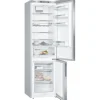 Kühl- und Gefrierkombination Bosch KGE39AICA BxHxT 60 x 201 x 65 cm Kühlteil 249 l Gefrierteil 94 l silber