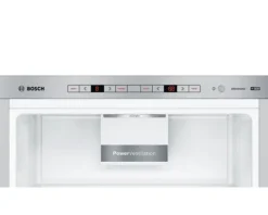Kühl- und Gefrierkombination Bosch KGE39AICA BxHxT 60 x 201 x 65 cm Kühlteil 249 l Gefrierteil 94 l silber