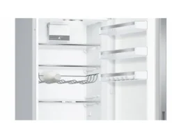 Kühl- und Gefrierkombination Bosch KGE39AICA BxHxT 60 x 201 x 65 cm Kühlteil 249 l Gefrierteil 94 l silber