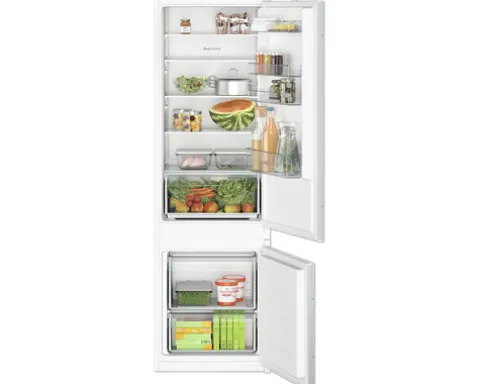 Kühl- und Gefrierkombination Bosch KIV87NSE0 BxHxT 54,1 x 177,2 x 54,8 cm Kühlteil 200 l Gefrierteil 70 l