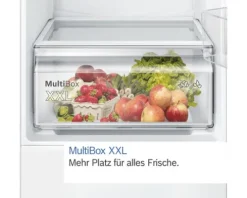 Kühl- und Gefrierkombination Bosch KGN33NLEB BxHxT 60 x 176 x 66 cm Kühlteil 93 l Gefrierteil 89 l