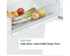 Kühl- und Gefrierkombination Bosch KGV36VLEA BxHxT 60 x 186 x 65 cm Kühlteil 214 l Gefrierteil 94 l