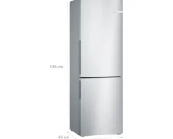 Kühl- und Gefrierkombination Bosch KGV36VLEA BxHxT 60 x 186 x 65 cm Kühlteil 214 l Gefrierteil 94 l