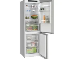 Kühl- und Gefrierkombination Bosch BxHxT 60 x 186 x 66,5 cm Kühlteil 218 l Gefrierteil 103 l