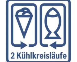 Kühl- und Gefrierkombination Bosch KIN96NSE0 BxHxT 54,1 x 193,5 x 54,8 cm Kühlteil 215 l Gefrierteil 75 l